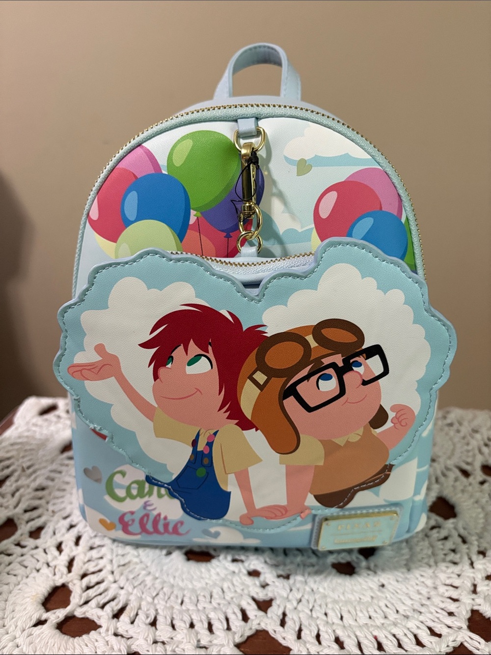 Loungefly Pixar 2pc Set UP Carl & Ellie Bag/Backpack BNWT